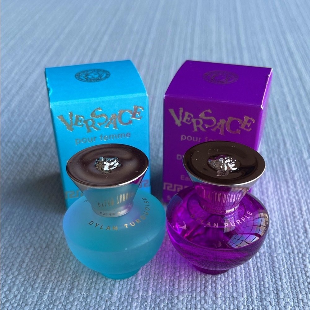 Versace Dylan Turquoise and Dylan Purple Fragrance Duo miniature